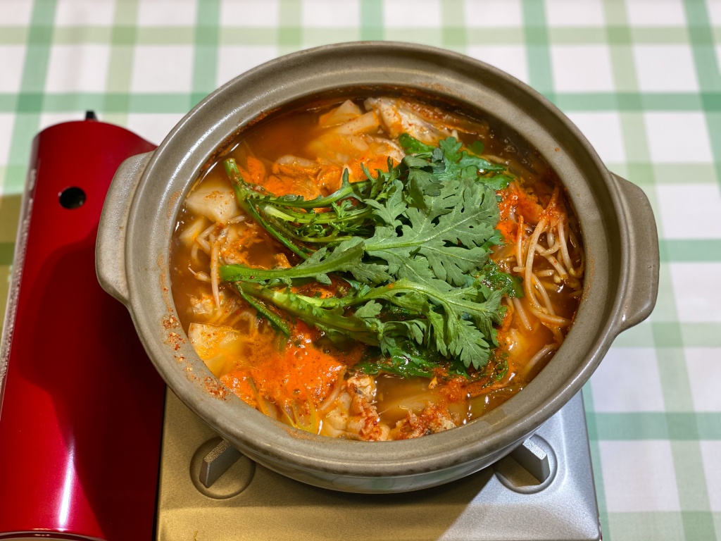 Olive家の簡単レシピ | 韓国料理 助宗だらチゲ(魚入り辛い鍋)